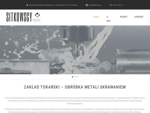 Ślusarstwo-Tokarstwo Ewa Sitkowska