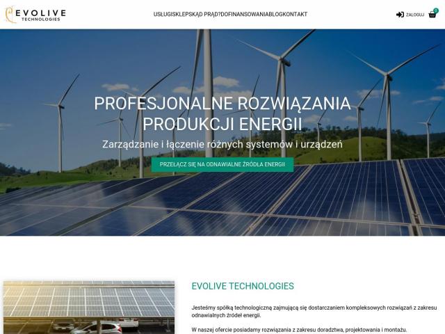 EVOLIVE TECHNOLOGIES SPÓŁKA Z OGRANICZONĄ ODPOWIEDZIALNOŚCIĄ