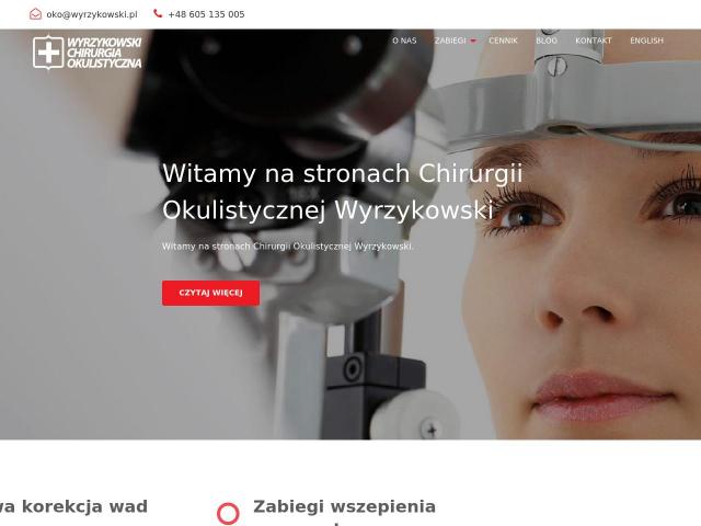 Klinika Okulistyczna Zbigniew Wyrzykowski