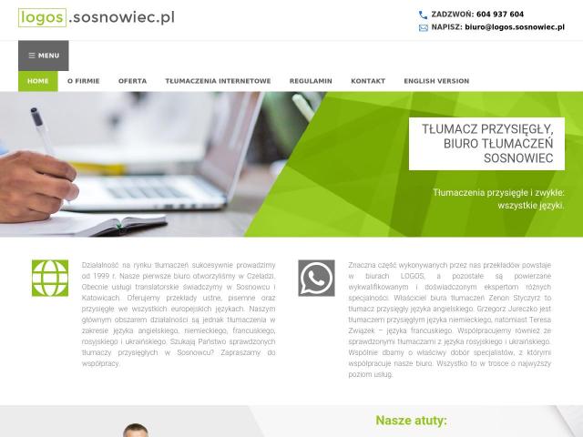 Biuro Tłumaczeń LOGOS Sosnowiec